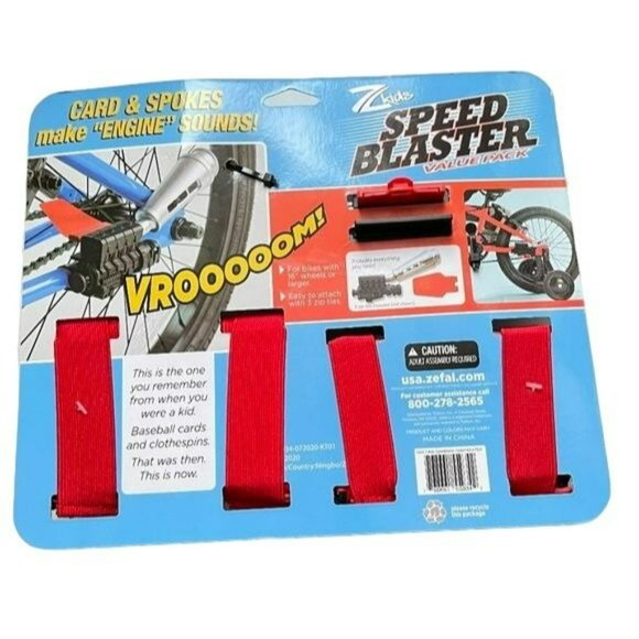 Zefal Z-Kids Speed Blaster Bike Pad Set Card & Spokes Make Engine Sound Age 5+ - Picture 7 of 9